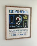 Jean Cocteau - Moretti Poster 1967