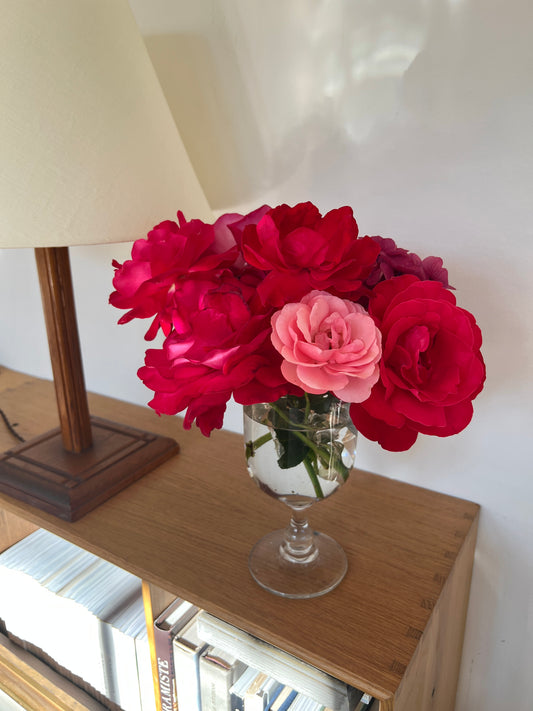 French Glass Vase