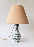 Pair of Faience Table Lamps