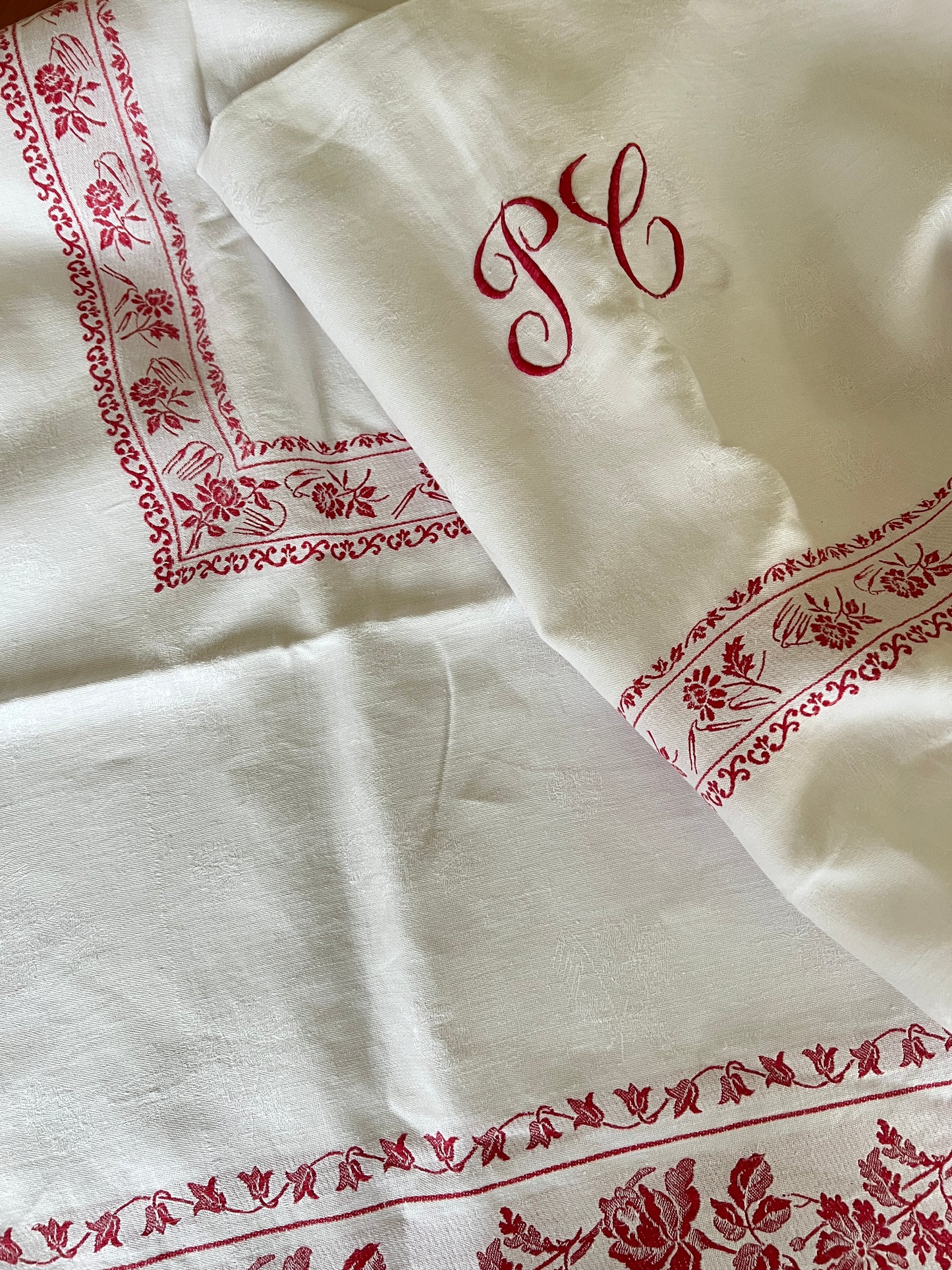 Monogrammed Tablecloth