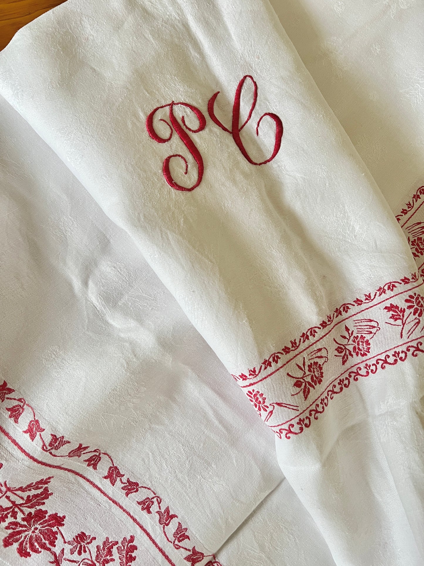 Monogrammed Tablecloth