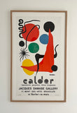 Alexander Calder Exhibition Poster 1973