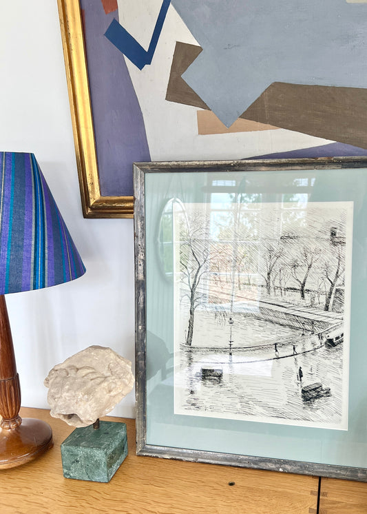 Albert Marquet - Louvre In The Rain