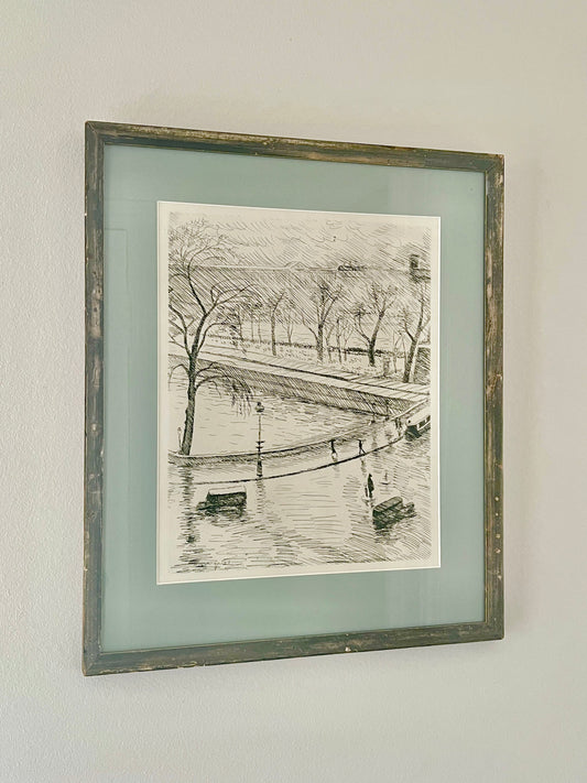Albert Marquet - Louvre In The Rain