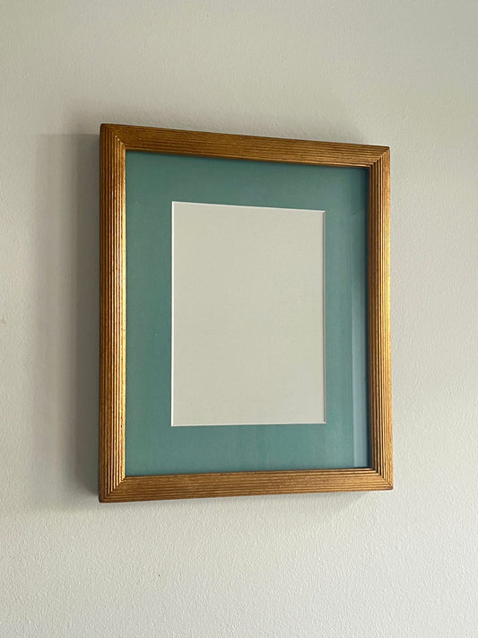 Atelier Julia Labet x Helle Thygesen Portrait Frame - Gold / Jade Green