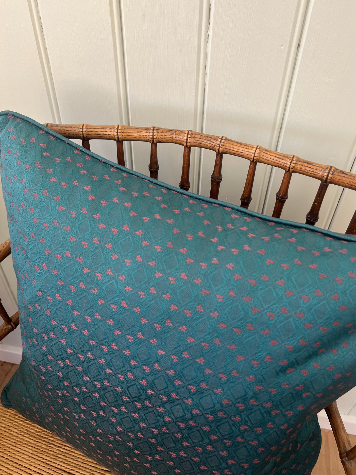 Vintage Textile Pillow