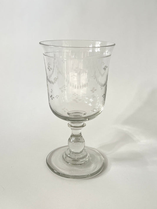 French Glass Vase