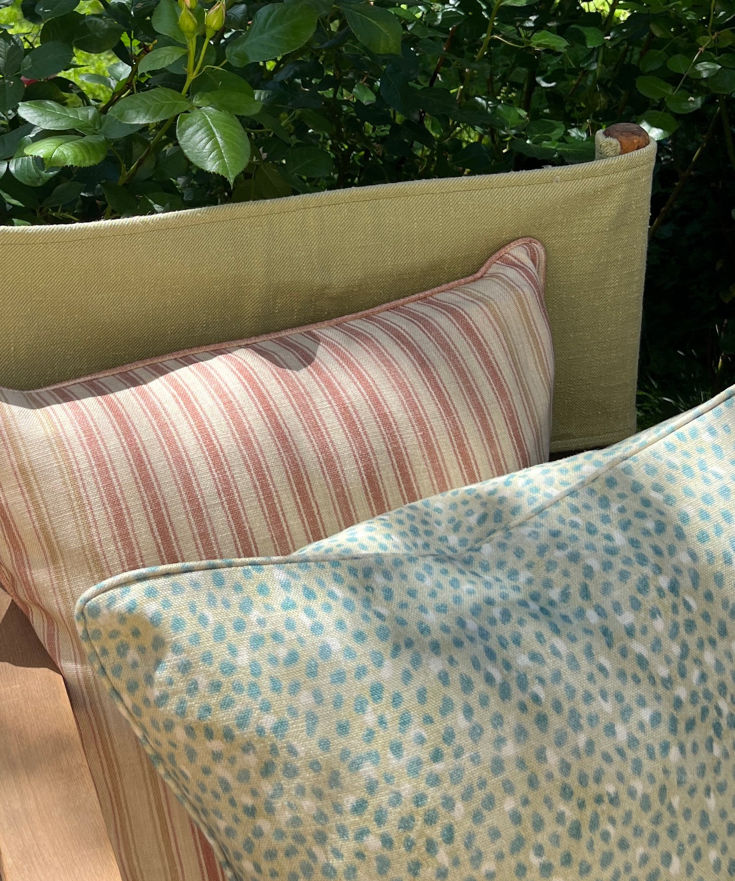 Linen Pillows - Celadon