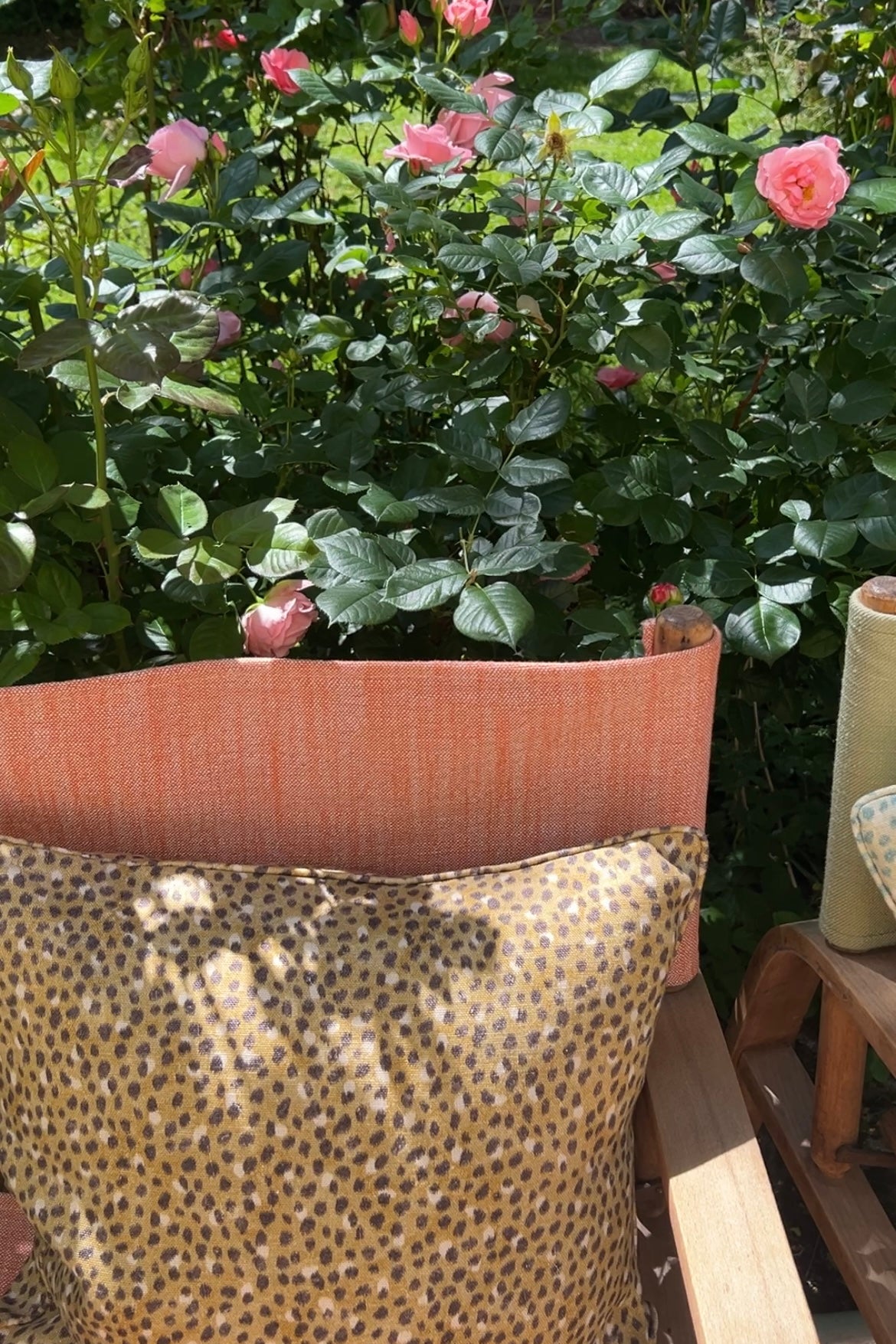 Linen Pillows - Cheetah