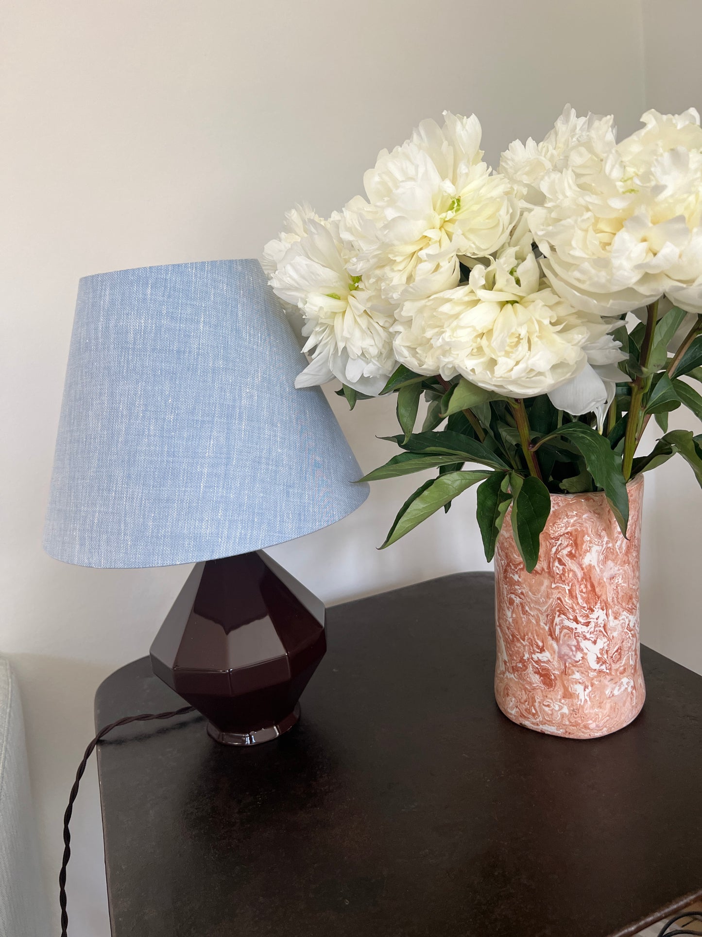 Erwan de Rengervé x Helle Thygesen Table Lamp - Chocolate Brown