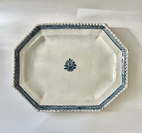 19th century Faience Platter
