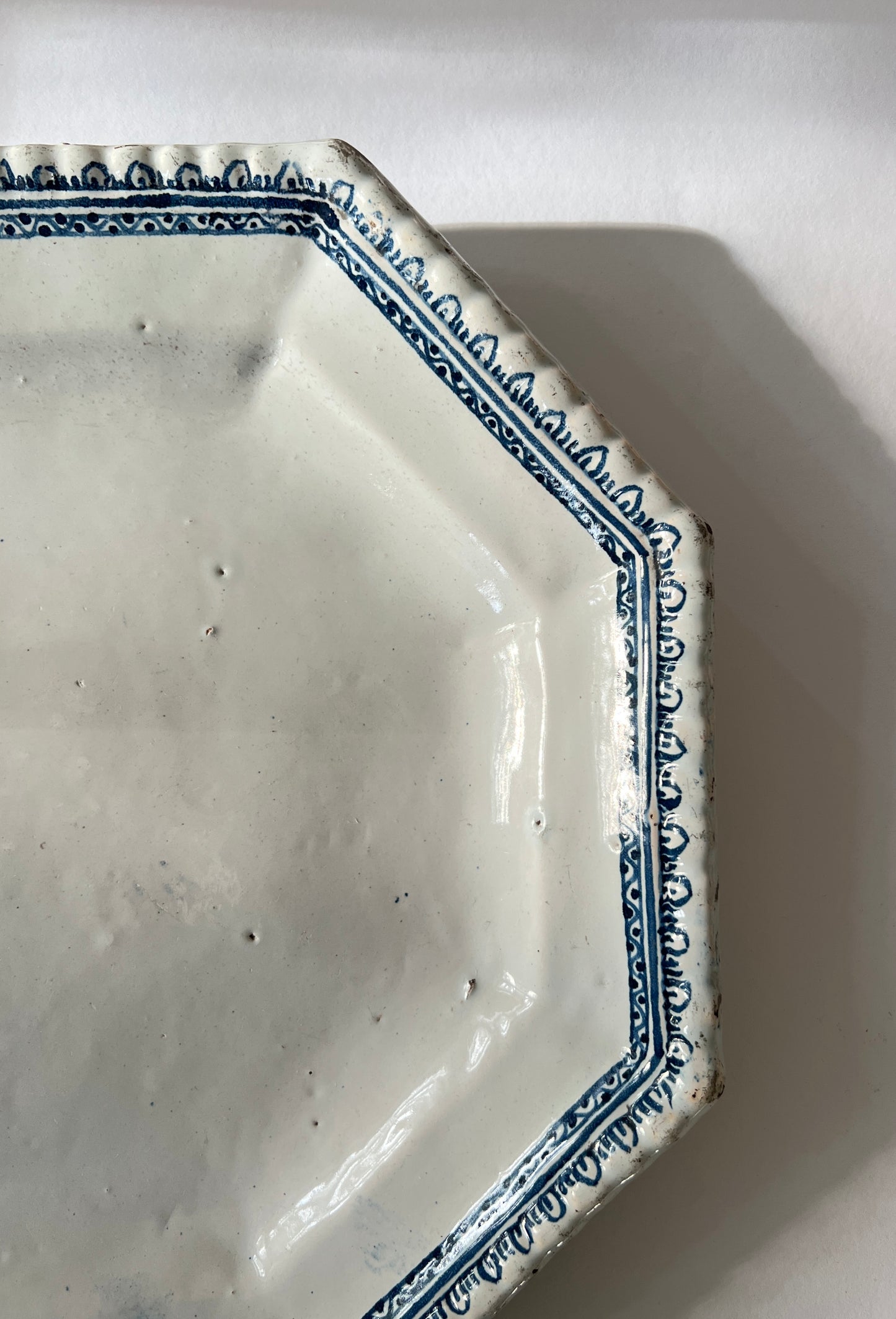 19th century Faience Platter