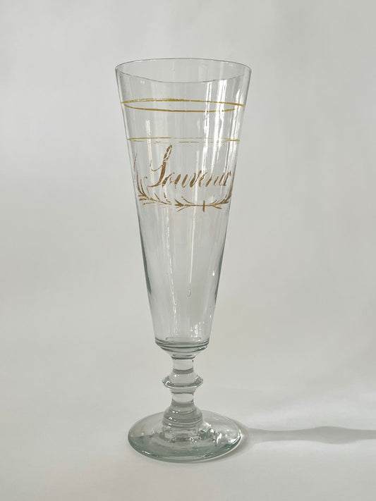 French Glass Vase