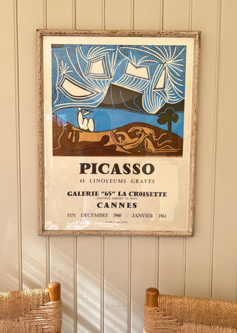 Pablo Picasso Exhibition Poster 1960