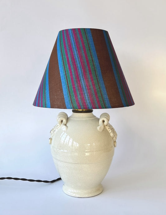 Faience Table Lamp