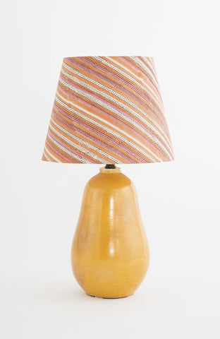Earthenware table lamp - SOLD