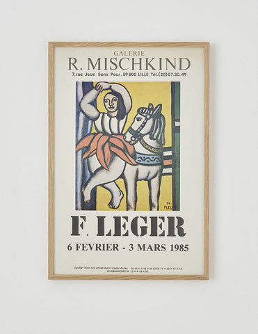Fernand Leger Exhibition Poster - SOLD