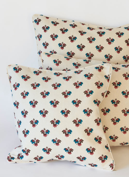 Linen Pillows - Teal