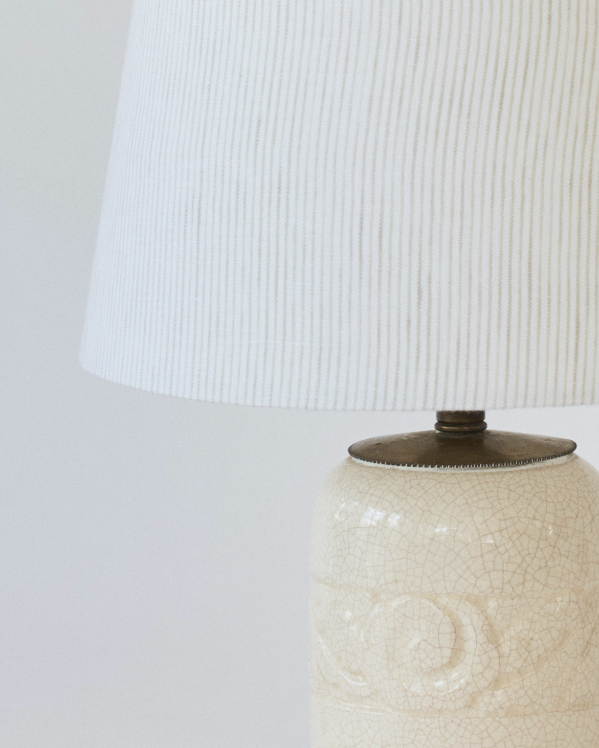 Faience Table Lamp