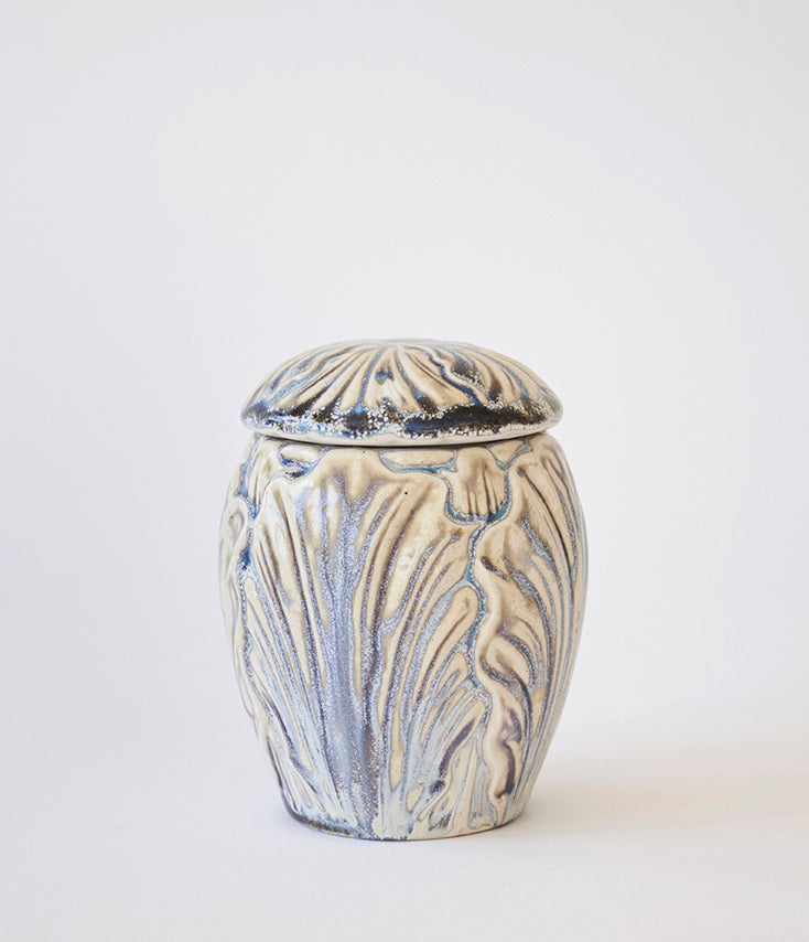 Digoin Lidded Jar