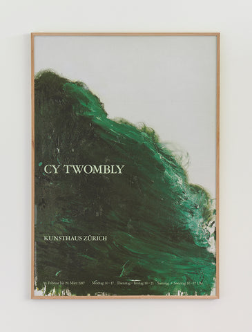 Cy Twombly Exhibition Poster 1987