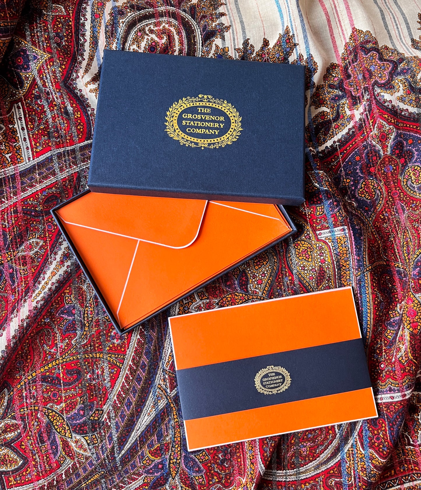 Grosvenor Stationery - Orange