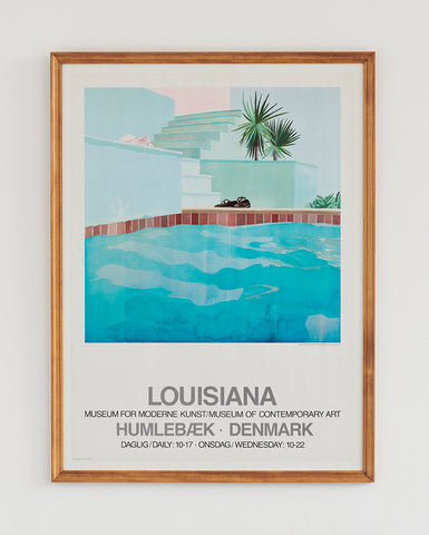 David Hockney Exhibition Poster 1976