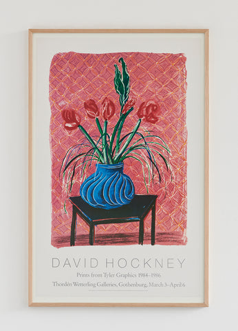 David Hockney Poster 1987