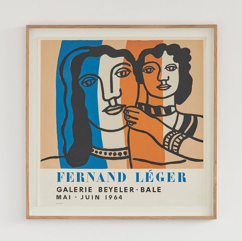 Fernand Leger Exhibition Poster 1964