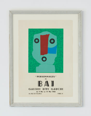Enrico Baj exhibition poster