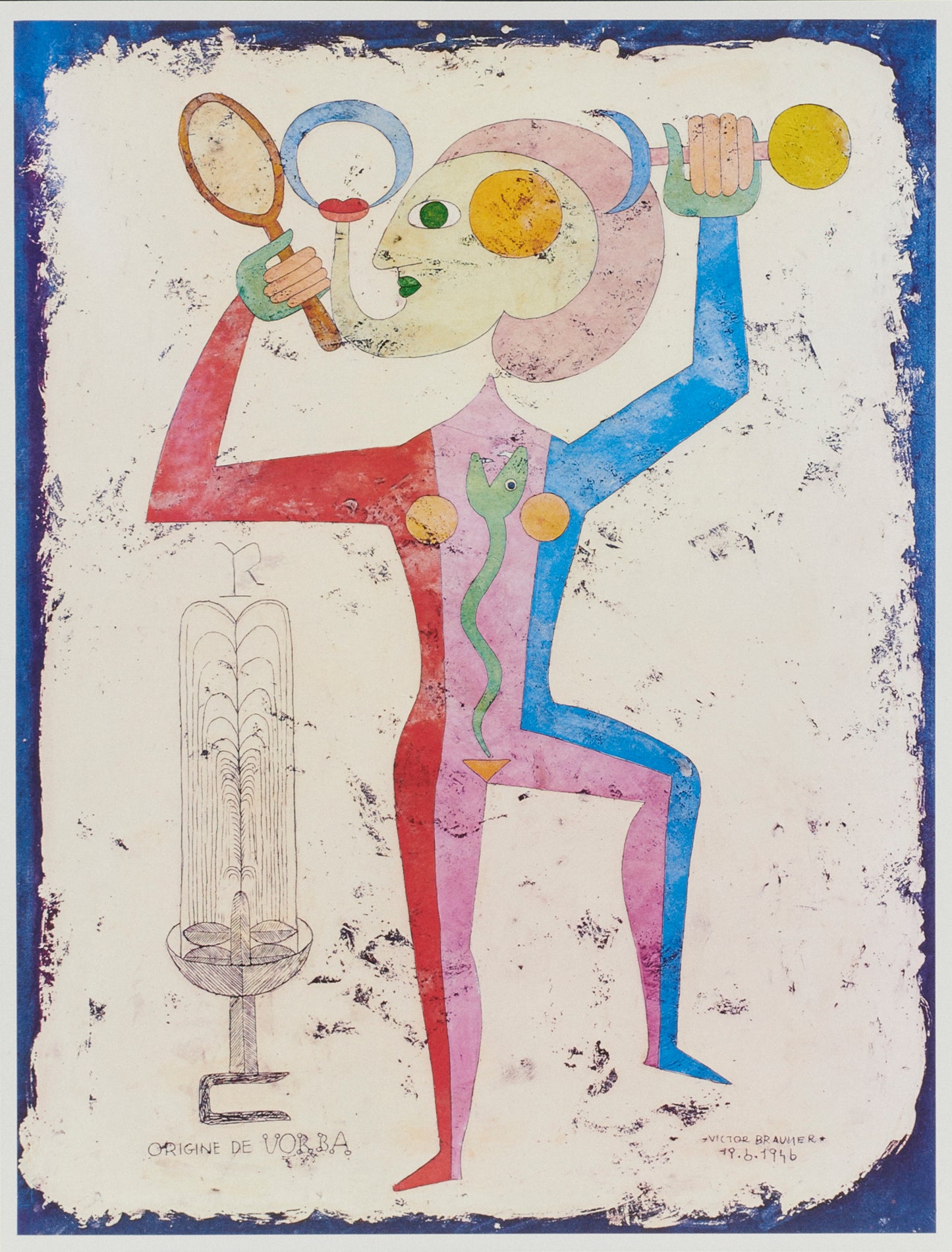 Victor Brauner Exhibition Poster 1978