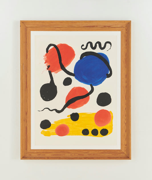 Alexander Calder Lithograph 1967