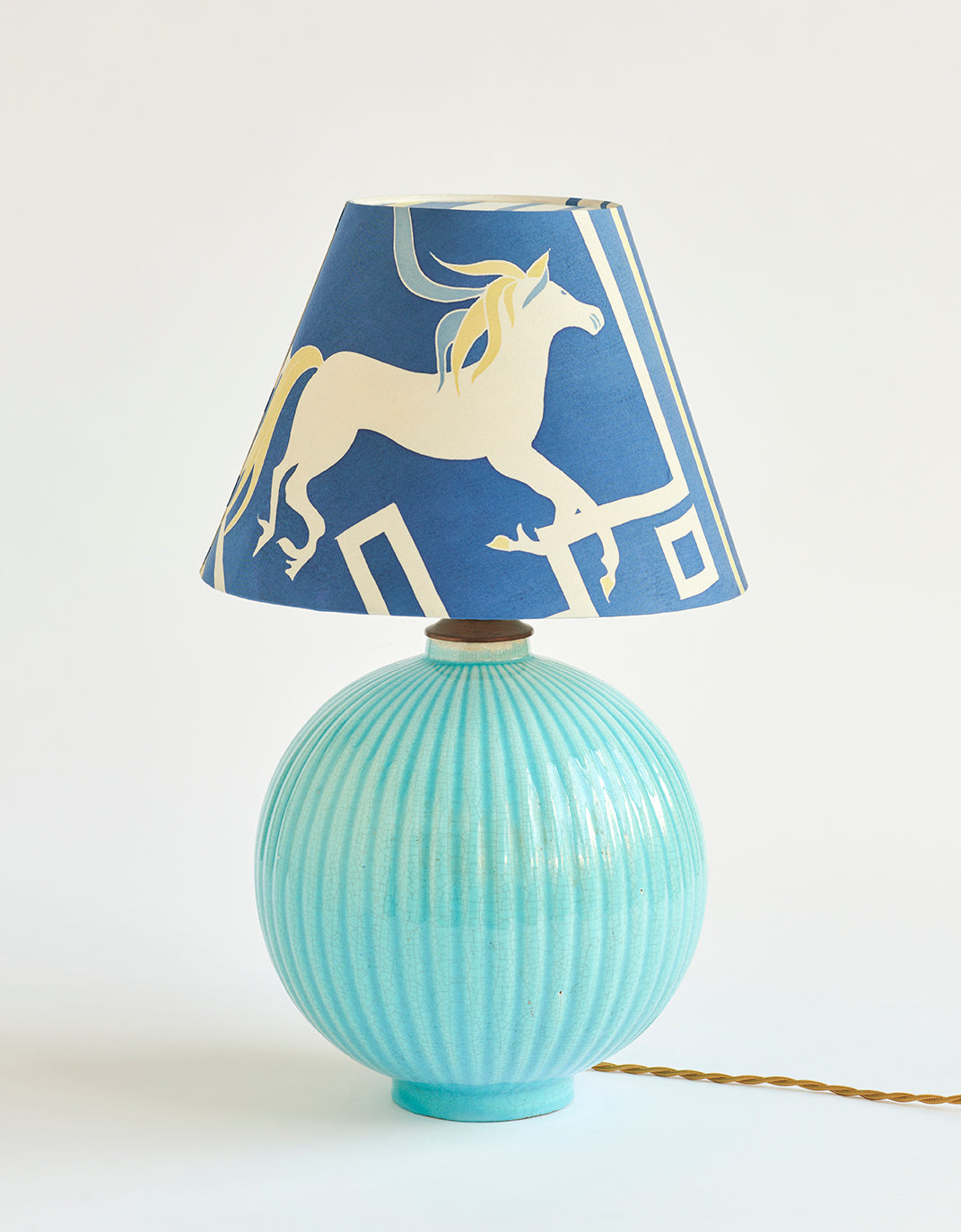 Faience Table Lamp - SOLD