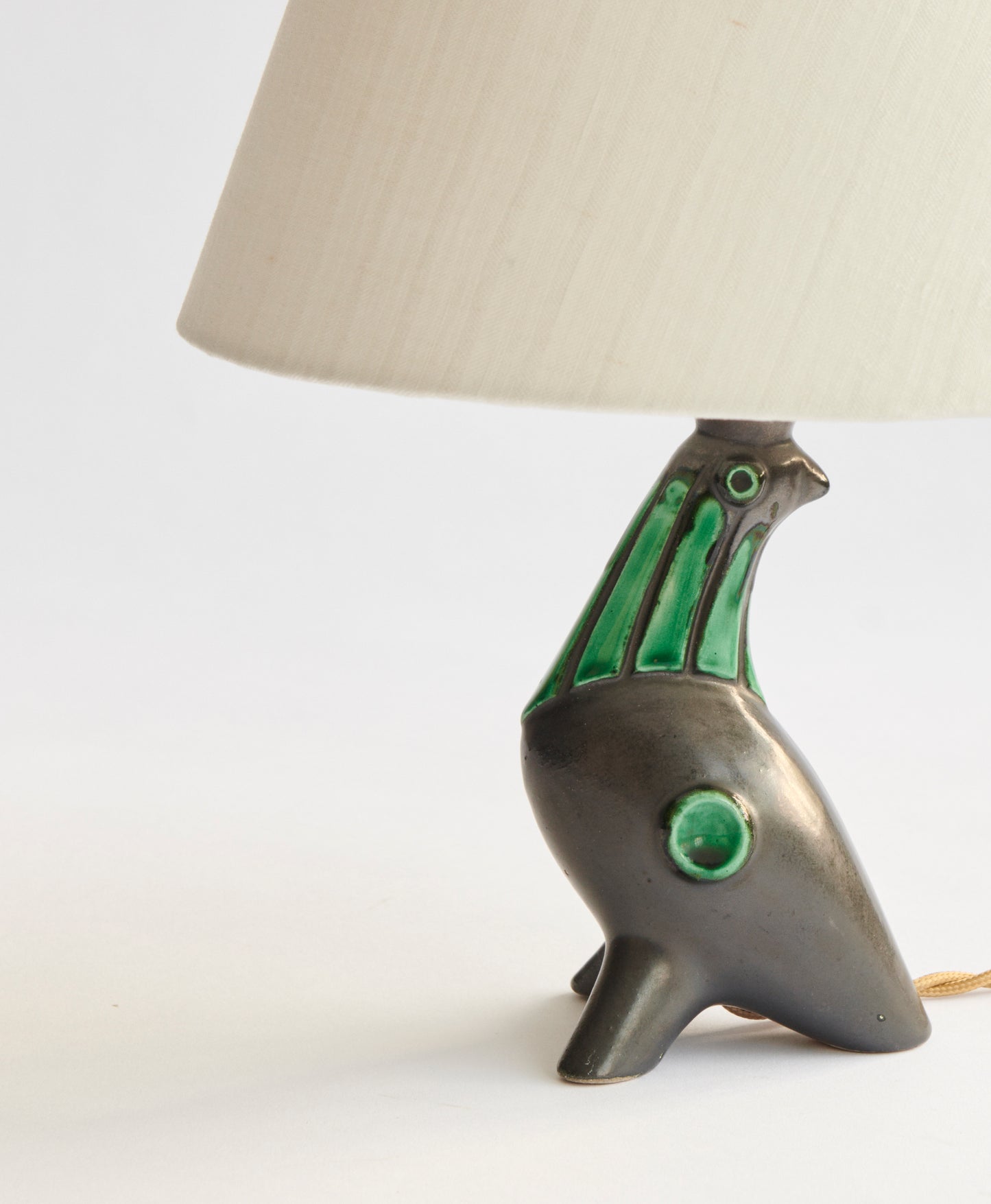 Ceramic Bird Lamp