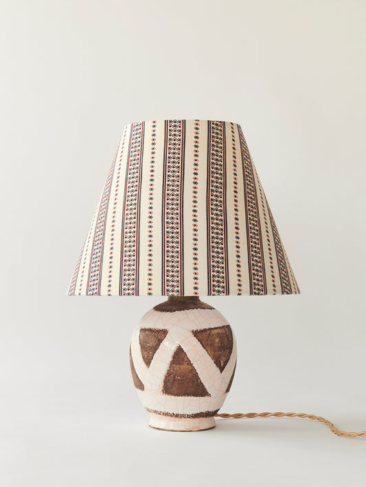 French Ceramic Table Lamp