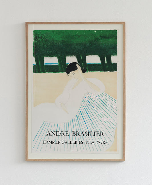 André Brasilier Lithographic Poster