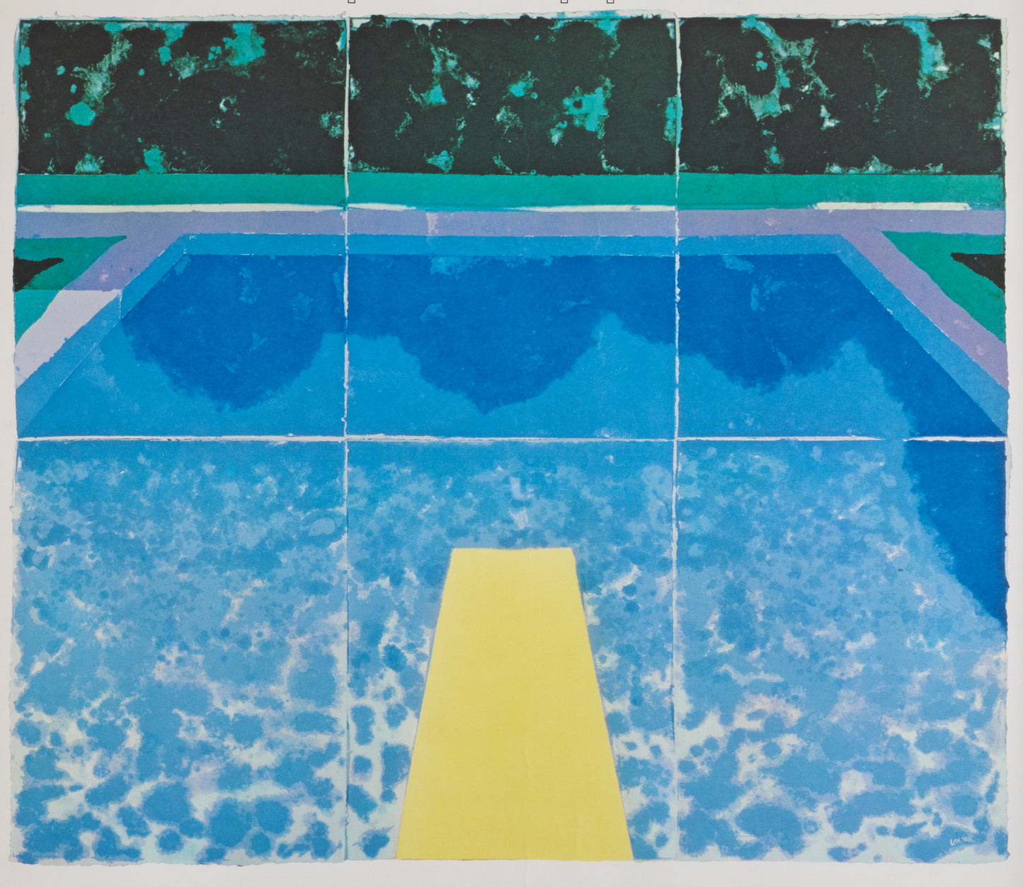 David Hockney "Piscines de Papier"