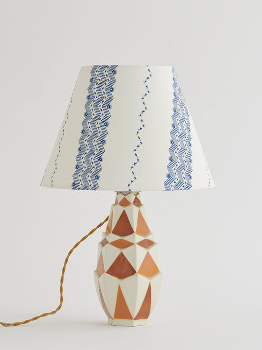 Faience Table Lamp