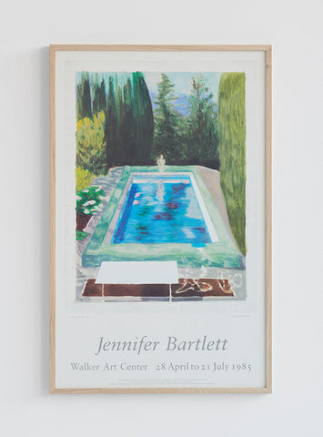 Jennifer Bartlett Poster 1985