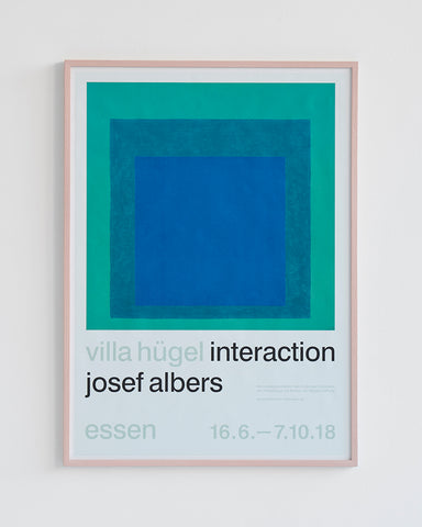Josef Albers Exhibition Poster 2018