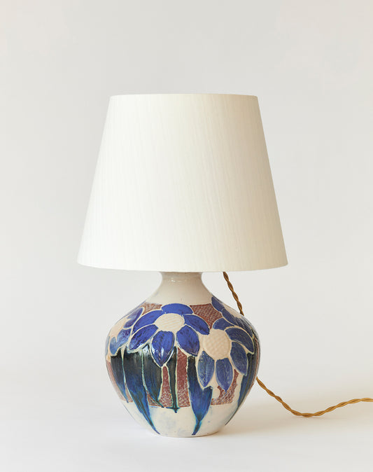 Glazed Ceramic Table Lamp