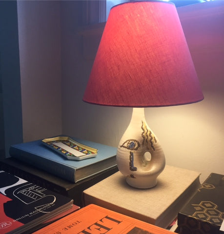 Ceramic Table Lamp - SOLD