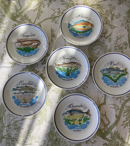 Set of 6 Lunch Plates