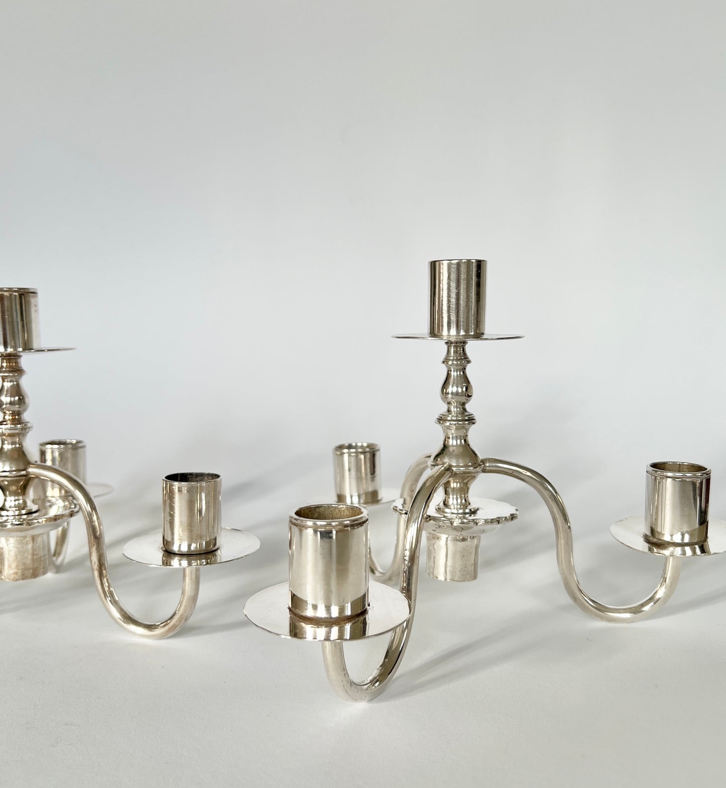 Silverplated Candlesticks