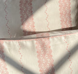 Linen Pillow - Pink Stripe