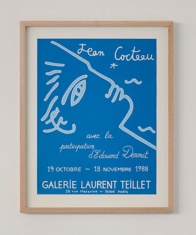 Jean Cocteau Exhibition Poster 1988 - SOLD