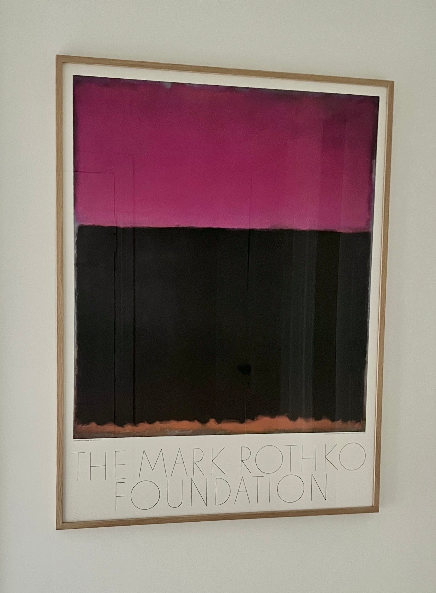 Mark Rothko Exhibition Poster 1981