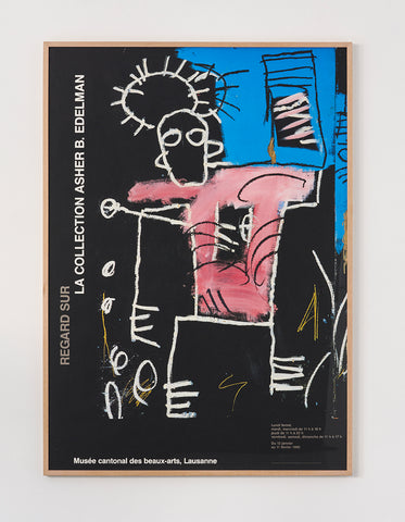 Pierre Neumann Exhibition Poster (Basquiat) - SOLD