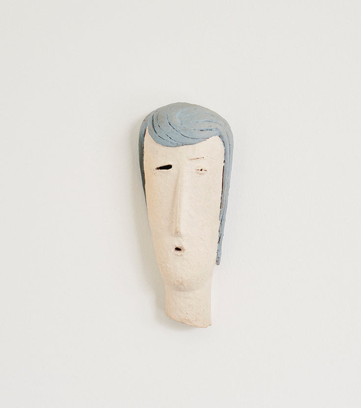 Earthenware Wall Mask - SOLD