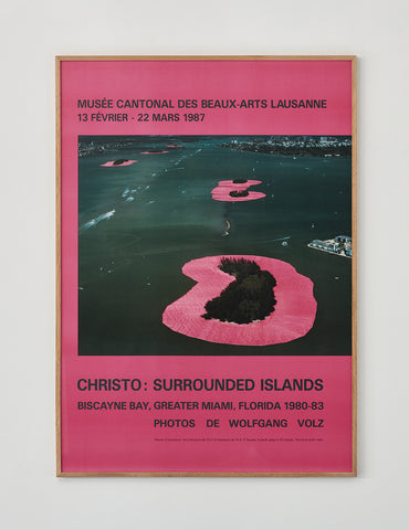 Christo Exhibition Poster 1987 - SOLD
